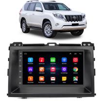 Kit Central Multimídia Android Land Cruiser Prado 2004 2005 2006 2007 2008 2009 7 Polegadas GPS Tv