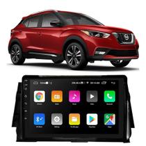 Kit Central Multimídia Android Nissan Kicks 2017 2018 2019 2020 2021 2022 9 Polegadas Tv Online GPS