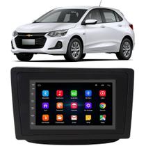 Kit Central Multimidia Android Onix 2020 2021 2022 2023 2014 7" Gps Tv Online Bluetooth Wi-fi Radio