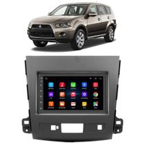 Kit Central Multimídia Android Outlander 2008 2009 2010 2011 2012 2013 7 Polegadas GPS Tv Online Bt