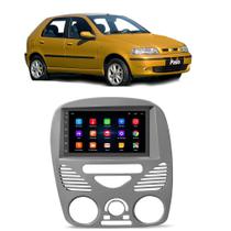 Kit Central Multimídia Android Palio Siena Strada 2001 A 2013 7 Polegadas GPS Tv Online Bluetooth