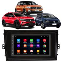 Kit Central Multimidia Android Polo Virtus T-Cross Nivus Taos 7 Polegadas GPS Tv Online Wi-fi Waze Kit Central Multimidia Android Polo Virtus T-Cross Nivus Taos 7 Polegadas GPS Tv Online Wi-fi Waze
