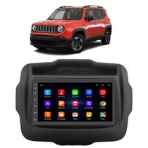 Kit Central Multimídia Android Renegade 2015 - 2024 GPS Integrado TV Online Bluetooth WiFi