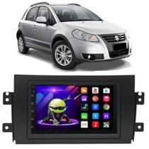 Kit Central Multimídia Android Suzuki Sx4 2009 2010 2011 2012 2013 2014 2015 7 Polegadas GPS Tv - E-Droid