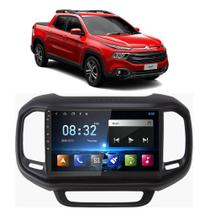 Kit Central Multimídia Android Toro 2016 2017 2018 2019 2020 2021 2022 9 Polegadas Tv Online GPS Bt