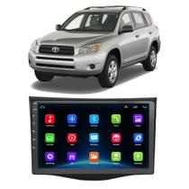 Kit Central Multimídia Android Toyota Rav 2006 2007 2008 2009 2010 2011 2012 9 Polegadas Tv Online