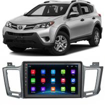 Kit Central Multimídia Android Toyota Rav 2013 2014 2015 2016 2017 2018 9 Polegadas Tv Online GPS Bt - E-Droid