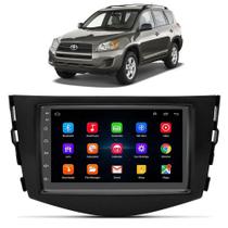 Kit Central Multimídia Android Toytota Rav4 2006 2007 2008 2009 2010 2011 2012 7 Polegadas Gps Tv