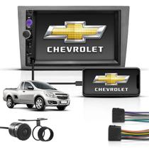 Kit Central Multimidia Bt 2Din Mp5 Espelha Chevrolet Montana
