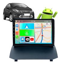 Kit Central Multimídia CarPlay Android 9" Ford Fiesta Mexicano 2010 a 2013
