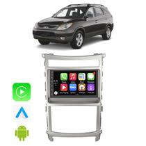 Kit Central Multimidia Carplay Android Auto Vera Cruz 2008 A 2014 7" Comando Voz Siri GPS Integrado