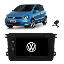 Kit Central Multimidia Dvd Novo Fox + Moldura + Camera + Tv