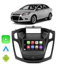Kit Central Multimidia Focus 2014 2015 2016 7" Android Auto CarPlay Voz Google Siri Tv Bluetooth Gps