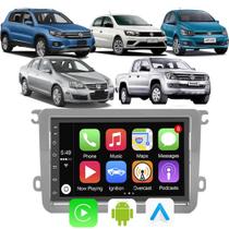 Kit Central Multimidia Gol G7 Fox Amarok Jetta Passat Tiguan 7" Android Auto CarPlay Voz Google Siri Kit Central Multimidia Gol G7 Fox Amarok Jetta Passat Tiguan 7" Android Auto CarPlay Voz Google Siri