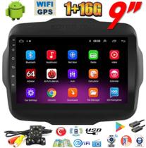 Kit Central Multimídia Jeep Renegade 2016-2020 Android 9 Polegadas