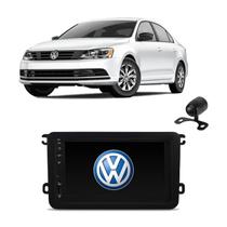 Kit Central Multimídia Jetta Mp5 / Mp8 + Moldura + Câmera