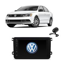Kit Central Multimídia JETTA Mp5 / Mp8 + Moldura + Câmera