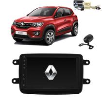 Kit Central Multimídia KWID - Mp8 + Moldura + Câmera + Tv + Interface de volante P&P