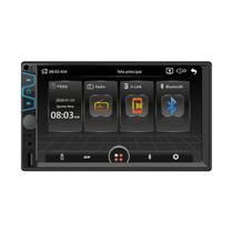 KIT Central Multimídia MP5 2 Din 7 RS404BR Plus Roadstar Câmera de Ré KIT Central Multimídia MP5 2 Din 7 RS404BR Plus Roadstar Câmera de Ré