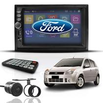 Kit Central Multimídia Mp5 2 Din Bt Espelha Dvd Câm Fiesta Kit Central Multimídia Mp5 2 Din Bt Espelha Dvd Câm Fiesta