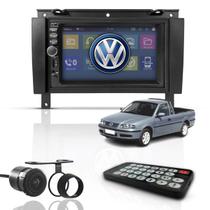 Kit Central Multimídia Mp5 2 Din Bt Espelha Dvd Saveiro G3 Kit Central Multimídia Mp5 2 Din Bt Espelha Dvd Saveiro G3