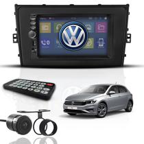 Kit Central Multimídia Mp5 2 Din Bt Espelha Dvd Volks Polo Kit Central Multimídia Mp5 2 Din Bt Espelha Dvd Volks Polo