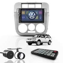 Kit Central Multimídia Mp5 2 Din Bt Espelha Dvd Vw Parati G4