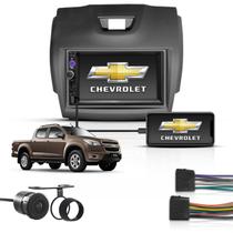 Kit Central Multimidia Mp5 2Din Bt Espelha Dvd Chevrolet S10