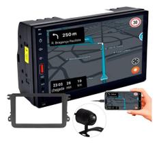 Kit central multimidia mp5 7 pol câmera de ré moldura gol g7 amarok jetta tiguan variant Kit central multimidia mp5 7 pol câmera de ré moldura gol g7 amarok jetta tiguan variant