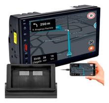 Kit central multimidia mp5 7 pol com moldura fiat uno mille 1994 a 2013 Kit central multimidia mp5 7 pol com moldura fiat uno mille 1994 a 2013