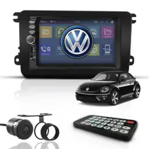 Kit Central Multimídia Mp5 Bluetooth 2 Din Espelhamento Dvd Câmera de Ré New Beetle Kit Central Multimídia Mp5 Bluetooth 2 Din Espelhamento Dvd Câmera de Ré New Beetle