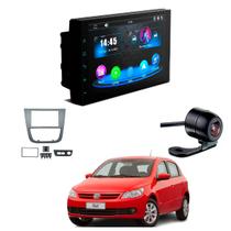 Kit Central Multimídia MP5 CarPlay Moldura 2Din Gol G5 2008 à 2012 7 Polegadas + Câmera de Ré Borboleta Kit Central Multimídia MP5 CarPlay Moldura 2Din Gol G5 2008 à 2012 7 Polegadas + Câmera de Ré Borboleta