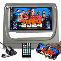 kit central multimidia mp5 com espelhamento android ios + moldura de 7 polegadas compativel com IDEA E IDEA ADVENTURE + camera de ré