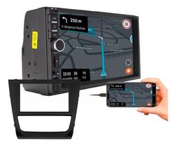 Kit central multimidia mp5 com moldura gol g6 voyage g6 saveiro g6 2013 a 2016