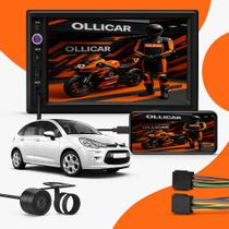 Kit Central Multimidia Mp5 Espelhamento Citroen C3