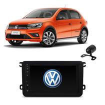 Kit Central Multimidia MP5 Gol G7 + Moldura + Camera Espelhamento Ios E Android