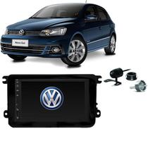 Kit Central Multimídia Mp5/Mp8 Volkswagen Gol G7 + Moldura + Câmera de Ré Kit Central Multimídia Mp5/Mp8 Volkswagen Gol G7 + Moldura + Câmera de Ré