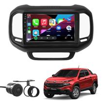 Kit Central Multimídia MP8 9 Polegadas Carplay Fiat Toro