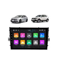 Kit Central Multimídia OctaCore Polo Virtus TCross 9 Pol Android Carplay - Faaftech