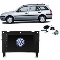 Kit Central Multimídia PARATI G3 Mp5 / Mp8 + Moldura + Câmera + TV