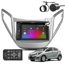 Kit Central Multimídia Pioneer Tela 6.2 DMH A248 BT Espelhamento via Cabo Usb Aplicativo Bluetooth Hyundai Hb20 2012 A 2019