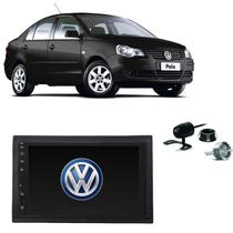 Kit Central Multimídia POLO SEDAN Mp5 / Mp8 + Moldura + Câmera + TV