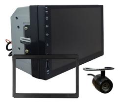 Kit central multimidia roadstar 7 pol rs7007br plus carplay android auto onix 2013 a 2018 cobalt 2011 a 2015