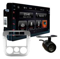 Kit central multimidia roadstar 7 pol rs708br prime carplay carplay vw gol parati saveiro g4 2005 a 2014