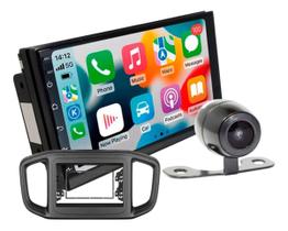 Kit central multimidia roadstar 7 pol rs815br android carplay fiat strada 2021 a 2023 fiorino 2022