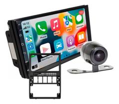 Kit central multimidia roadstar 7 pol rs815br android carplay gol g2 parati g2 saveiro g2 1994 a 2005