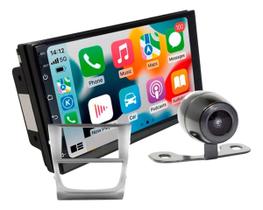 Kit central multimidia roadstar 7 pol rs815br android carplay gol voyage saveiro g5 2008 a 2012