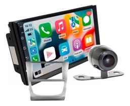 Kit central multimidia roadstar 7 pol rs815br android carplay gol voyage saveiro g6 2013 a 2016