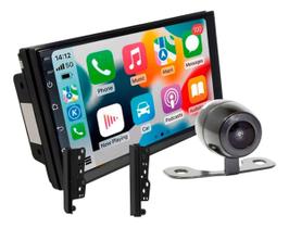 Kit central multimidia roadstar 7 pol rs815br android carplay hilux sw4 2005 a 2015