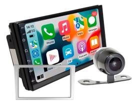 Kit central multimidia roadstar 7 pol rs815br android carplay montana vectra corsa 2002 a 2012